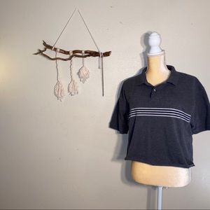 Cropped polo